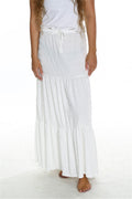 OCEANIC TIE MAXI SKIRT