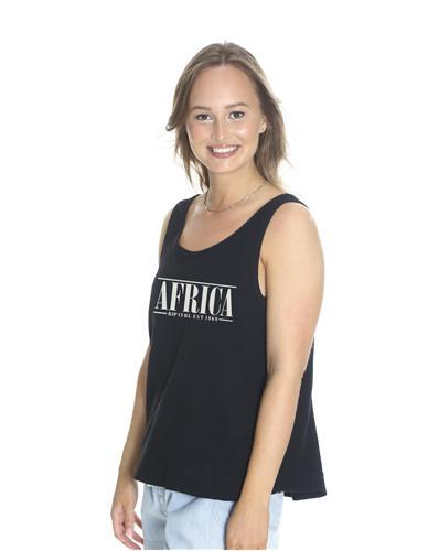 AFRICAN TEXT TANK