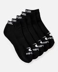 BRAND ANKLE SOCK 5-PK