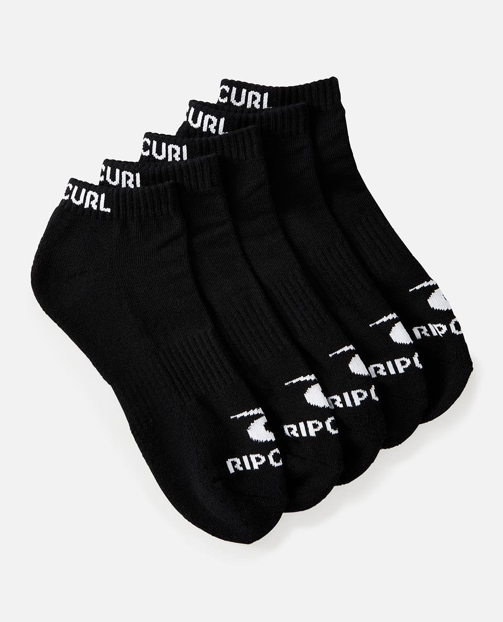 BRAND ANKLE SOCK 5-PK