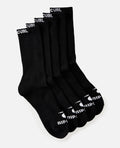 BRAND CREW SOCK 5-PK