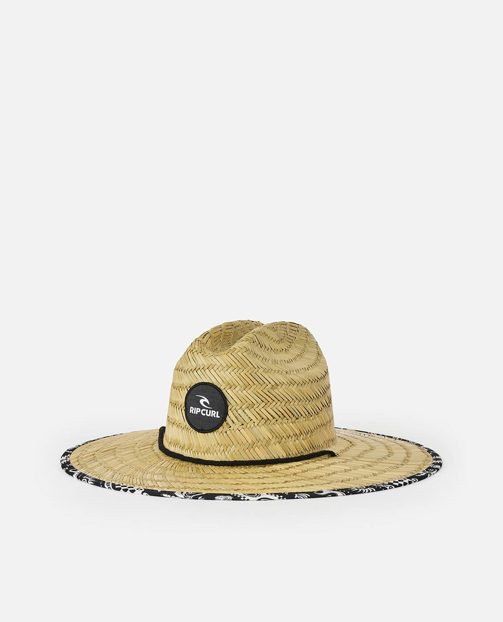 MIXED STRAW SUN HAT