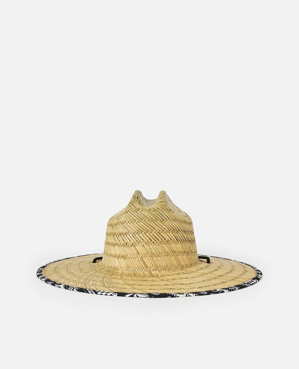 MIXED STRAW SUN HAT