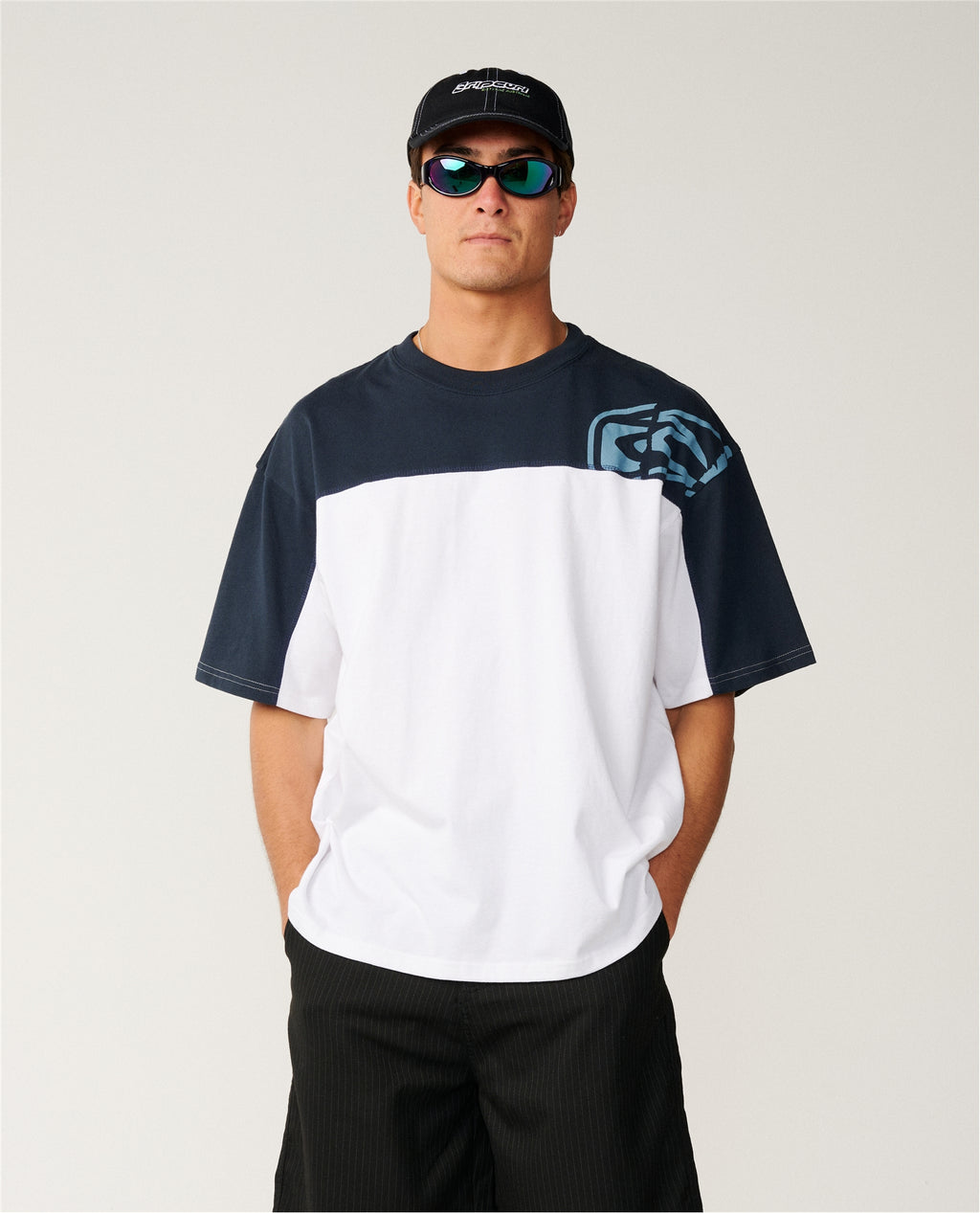 ARCHIVE THRASHED PANEL TEE