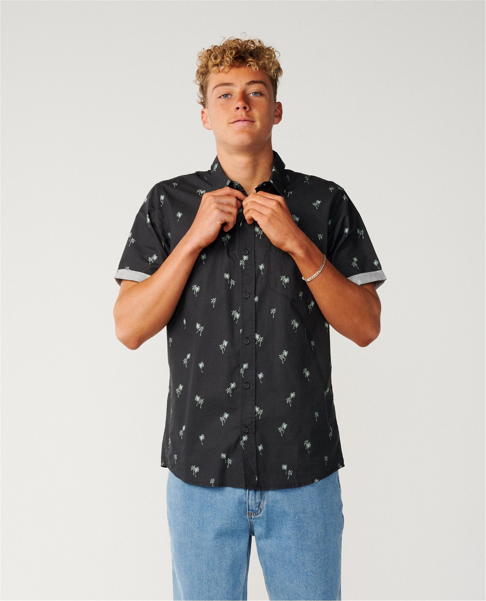 PARADISE PALMS S/S SHIRT
