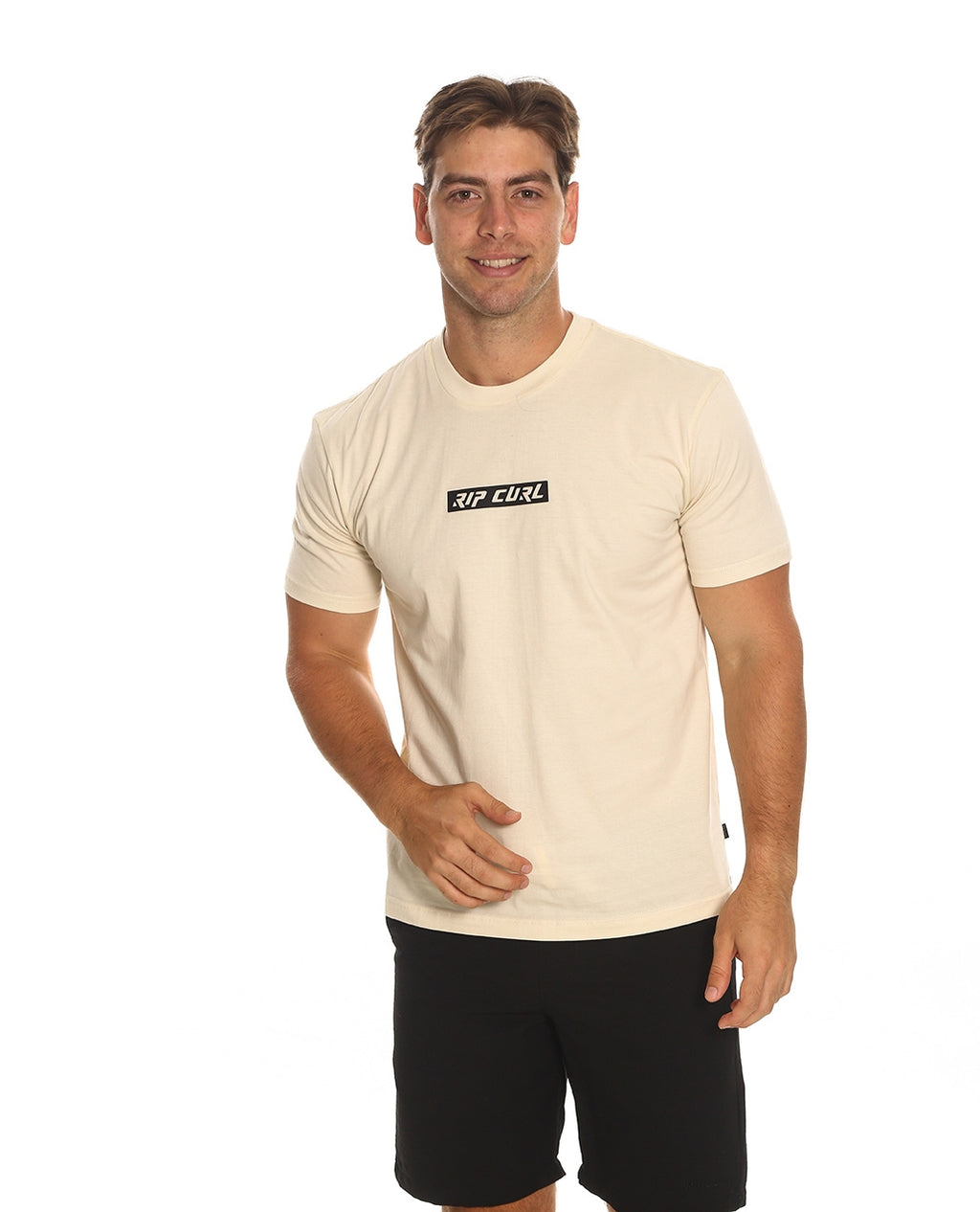 RIPCURL BOX LOGO TEE