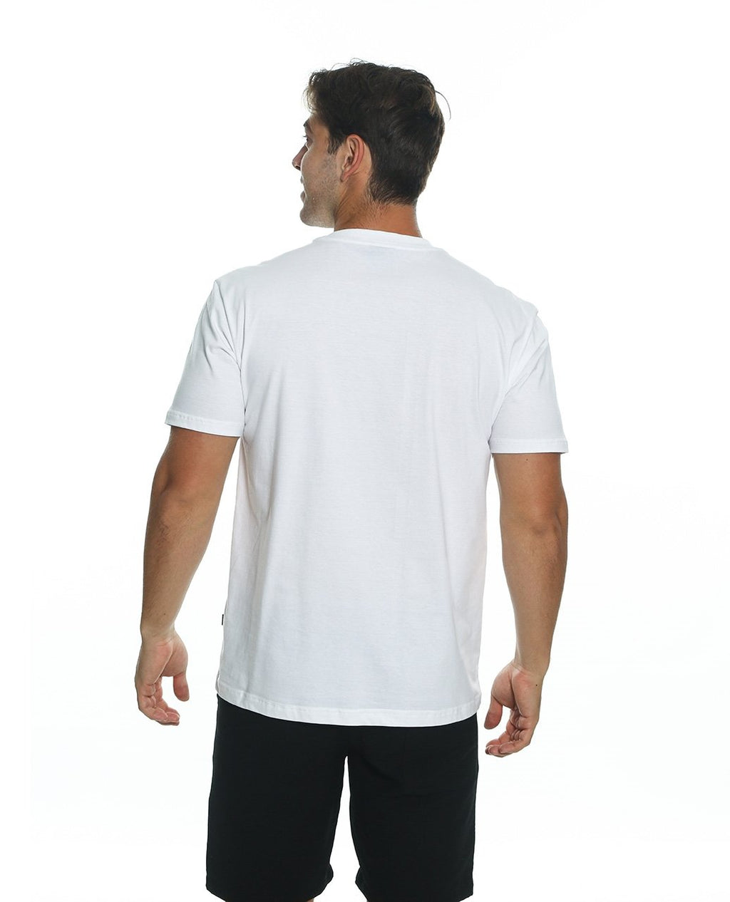 STACKED BADGE TEE