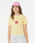 ISLAND TIME HIBISCUS TEE - GIRLS