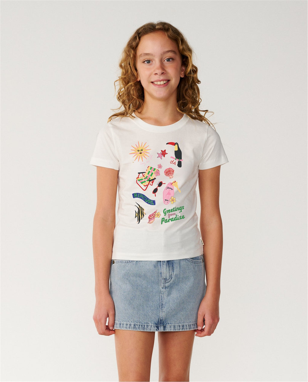 ISLAND TIME TEE - GIRLS