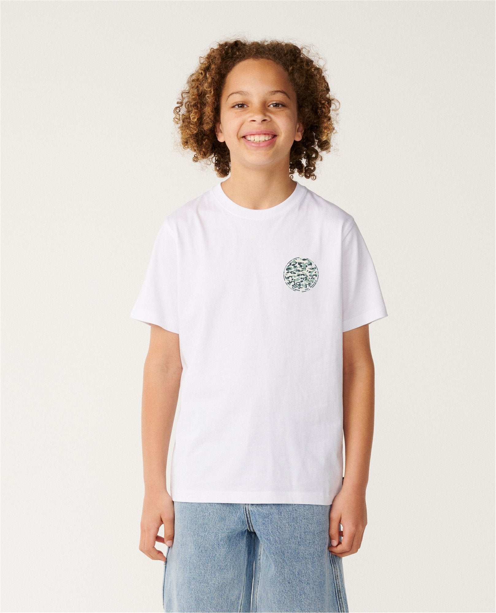 CAMO WETTIE LOGO TEE - BOYS