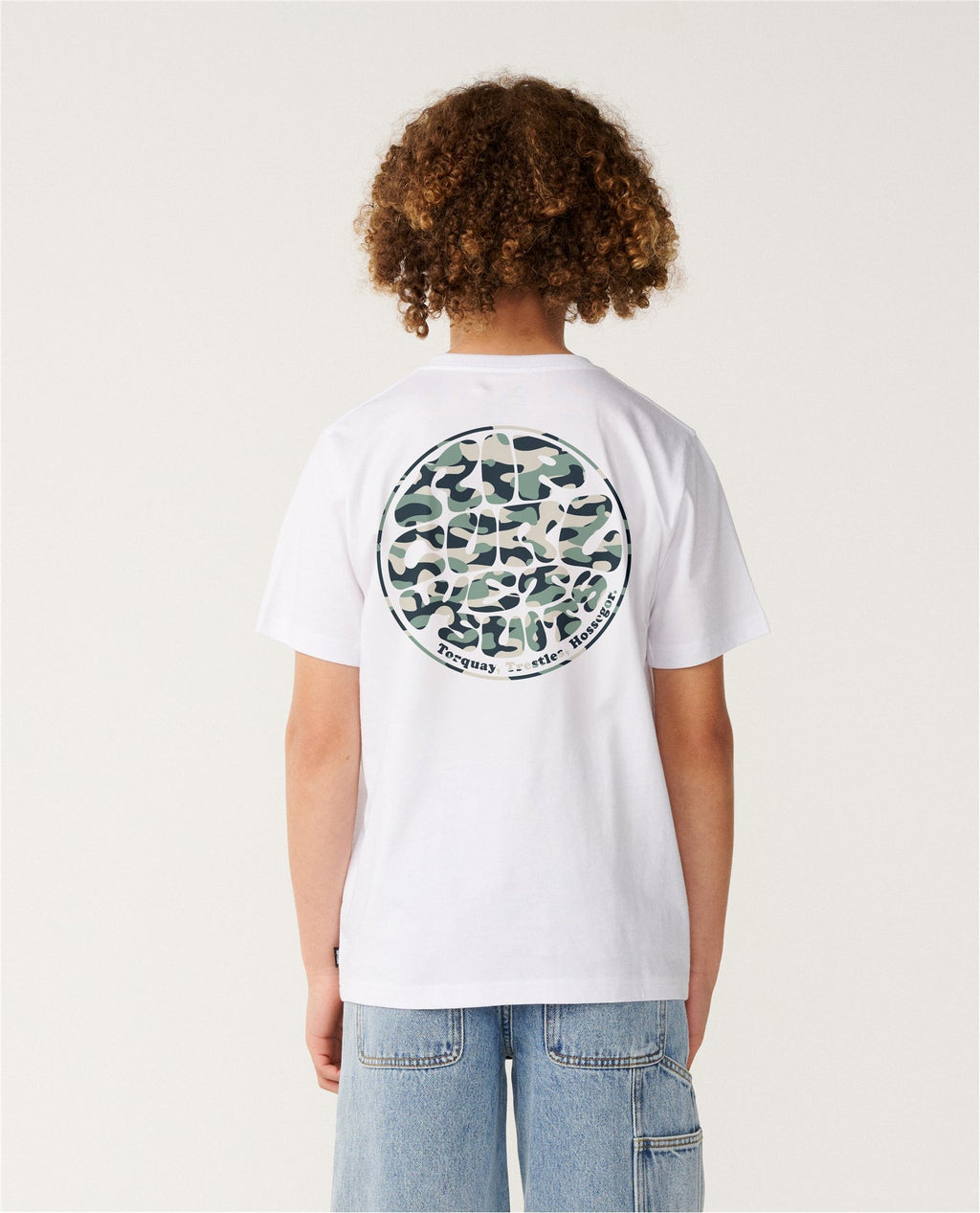 CAMO WETTIE LOGO TEE - BOYS
