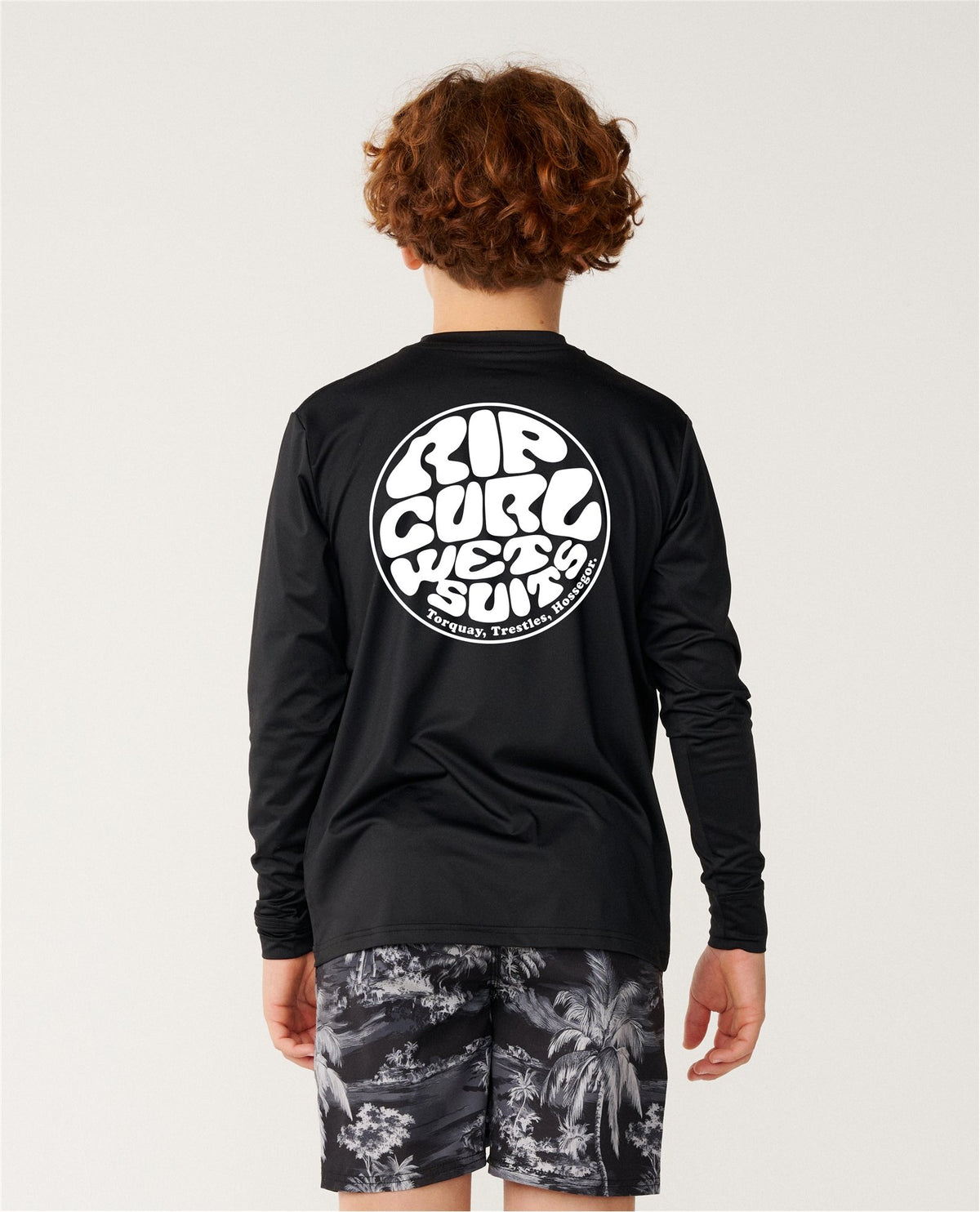 WETTIE LOGO L/S TEE - BOYS