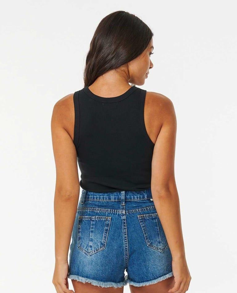 BEACH VIBES RIB TANK