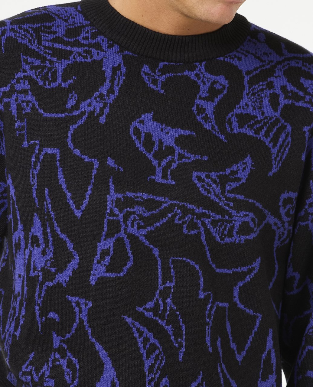 RAW ALL OVER KNIT