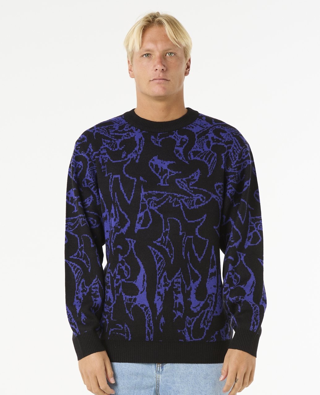 RAW ALL OVER KNIT
