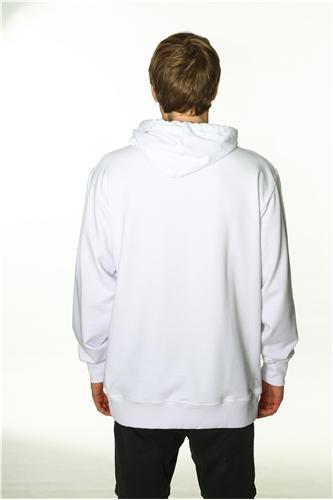 RIP SCRIPT EMBROIDERED HOODIE
