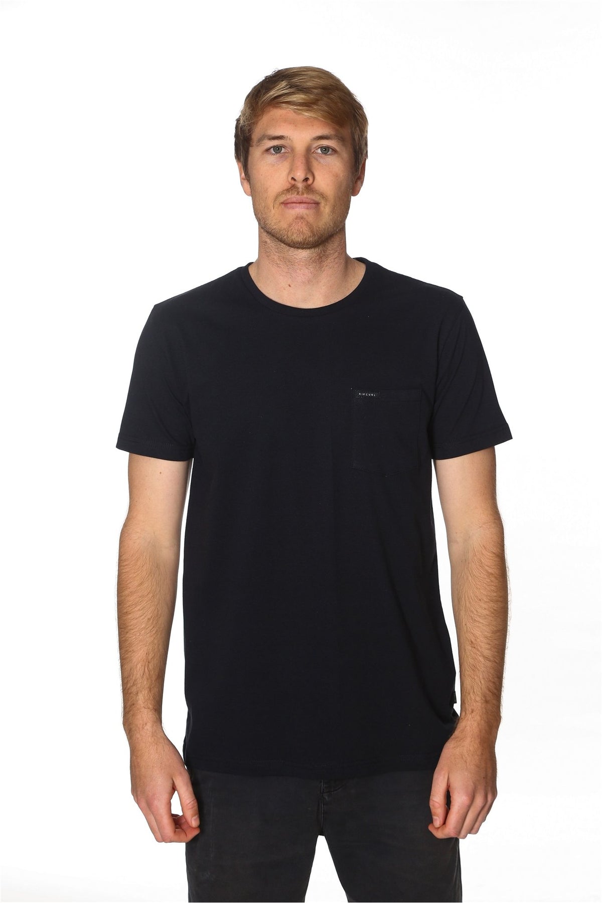 PLAIN POCKET TEE