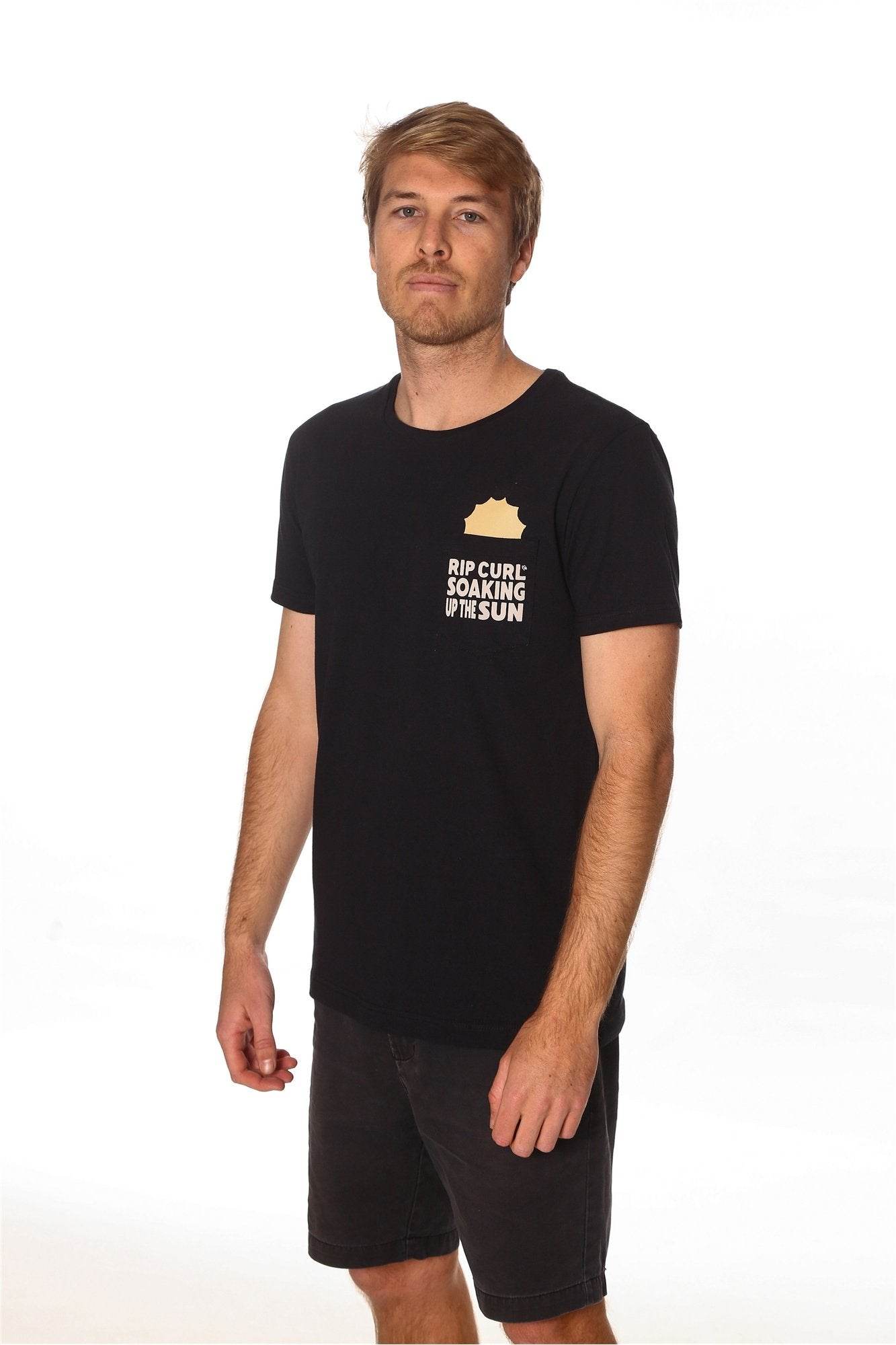 SUNSOAKER POCKET PRINT TEE - Rip Curl