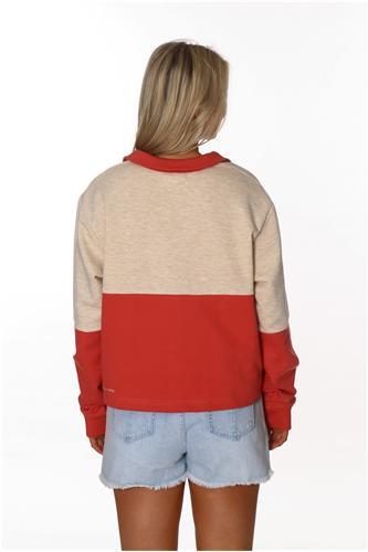 CHERRY GOOD DAY QUARTER ZIP