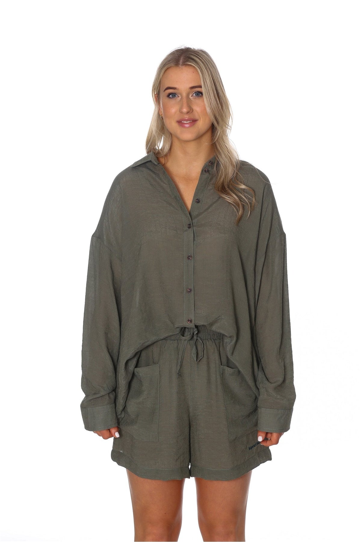 CALA L/S BUTTON UP