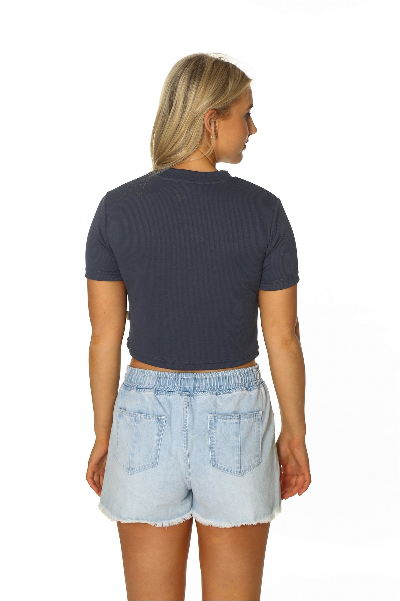 STAPLER FITTED RIB TEE