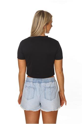 STAPLER FITTED RIB TEE