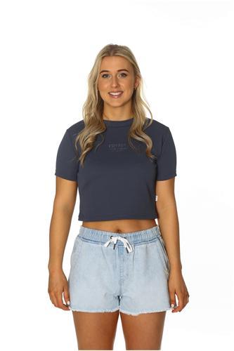 STAPLER FITTED RIB TEE