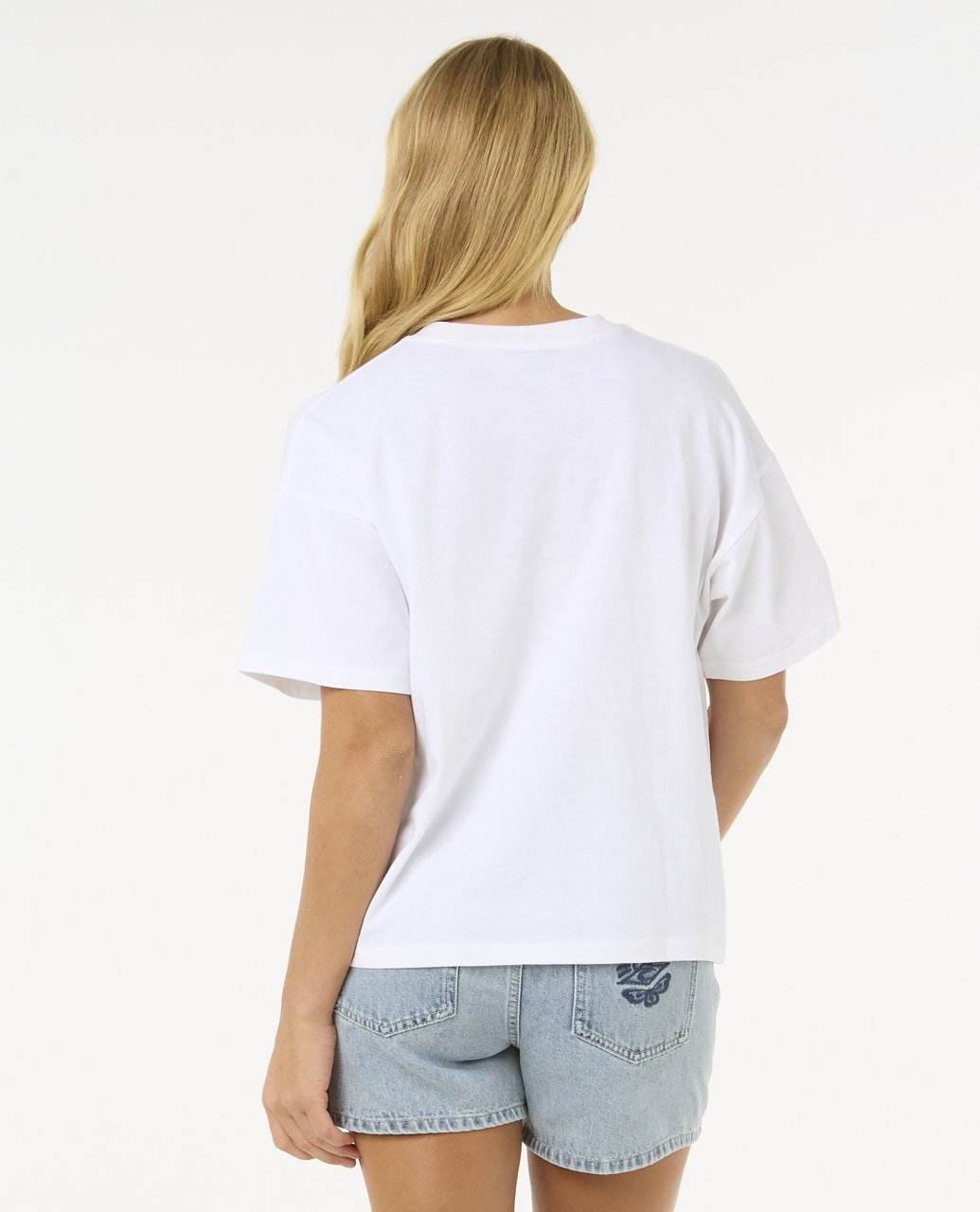 VARSITY DESTO BOX TEE - Rip Curl