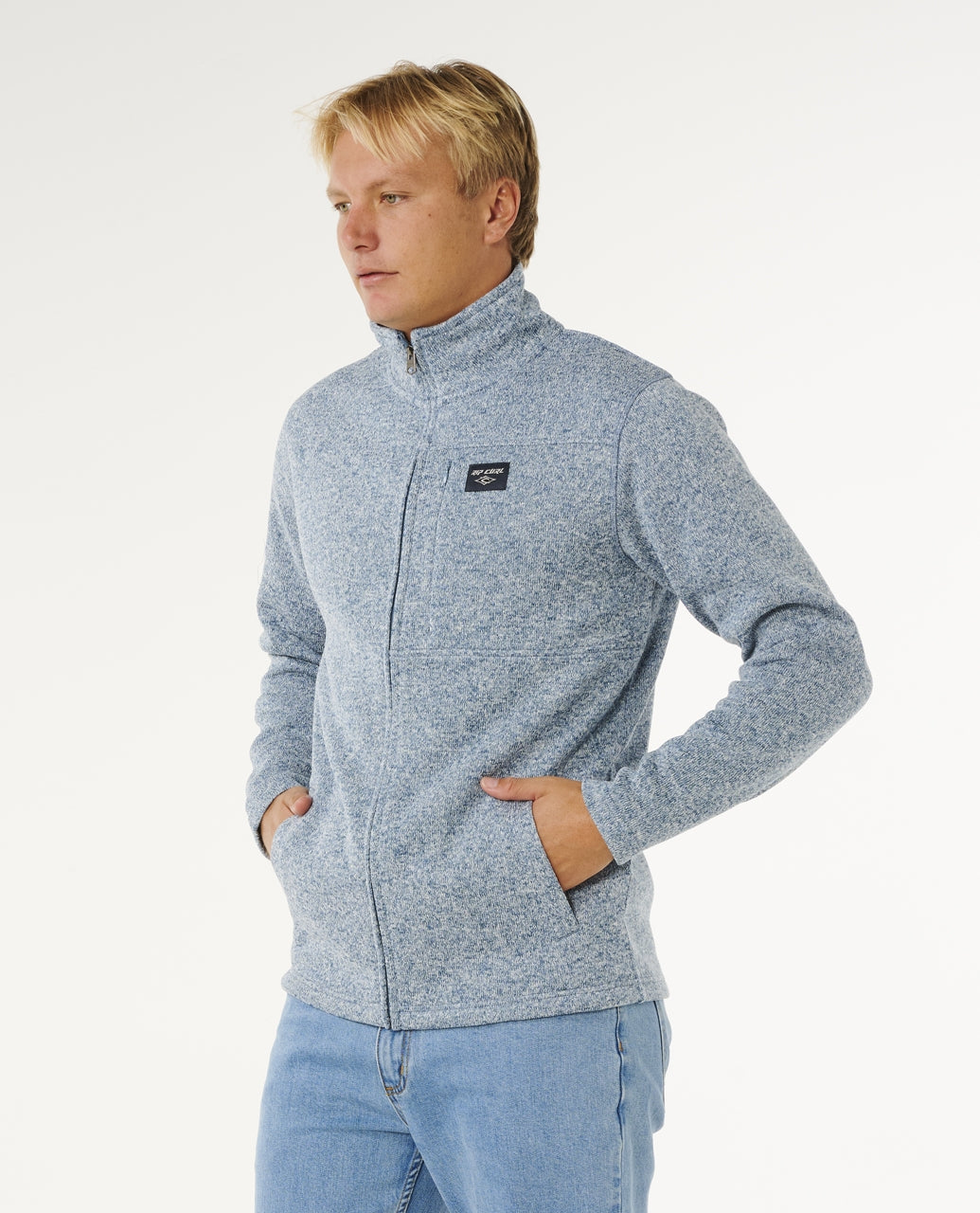CRESCENT ZIP THRU SWEATER