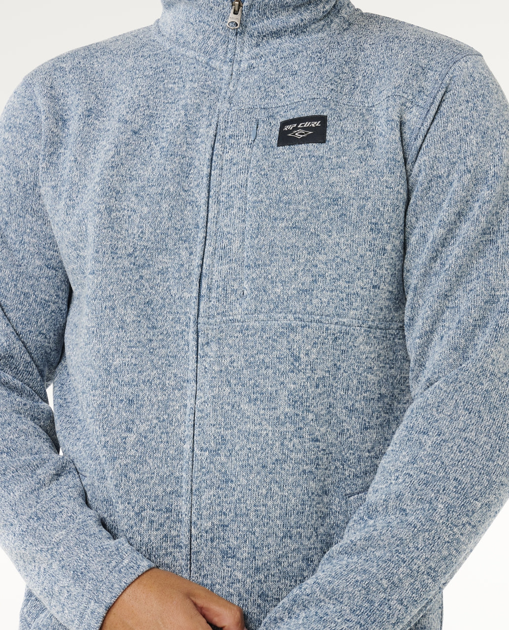 CRESCENT ZIP THRU SWEATER