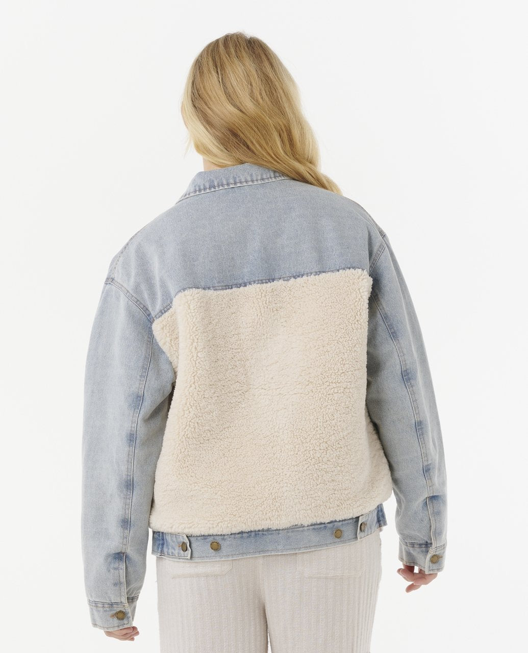 CRUISIN SHERPA DENIM JACKET