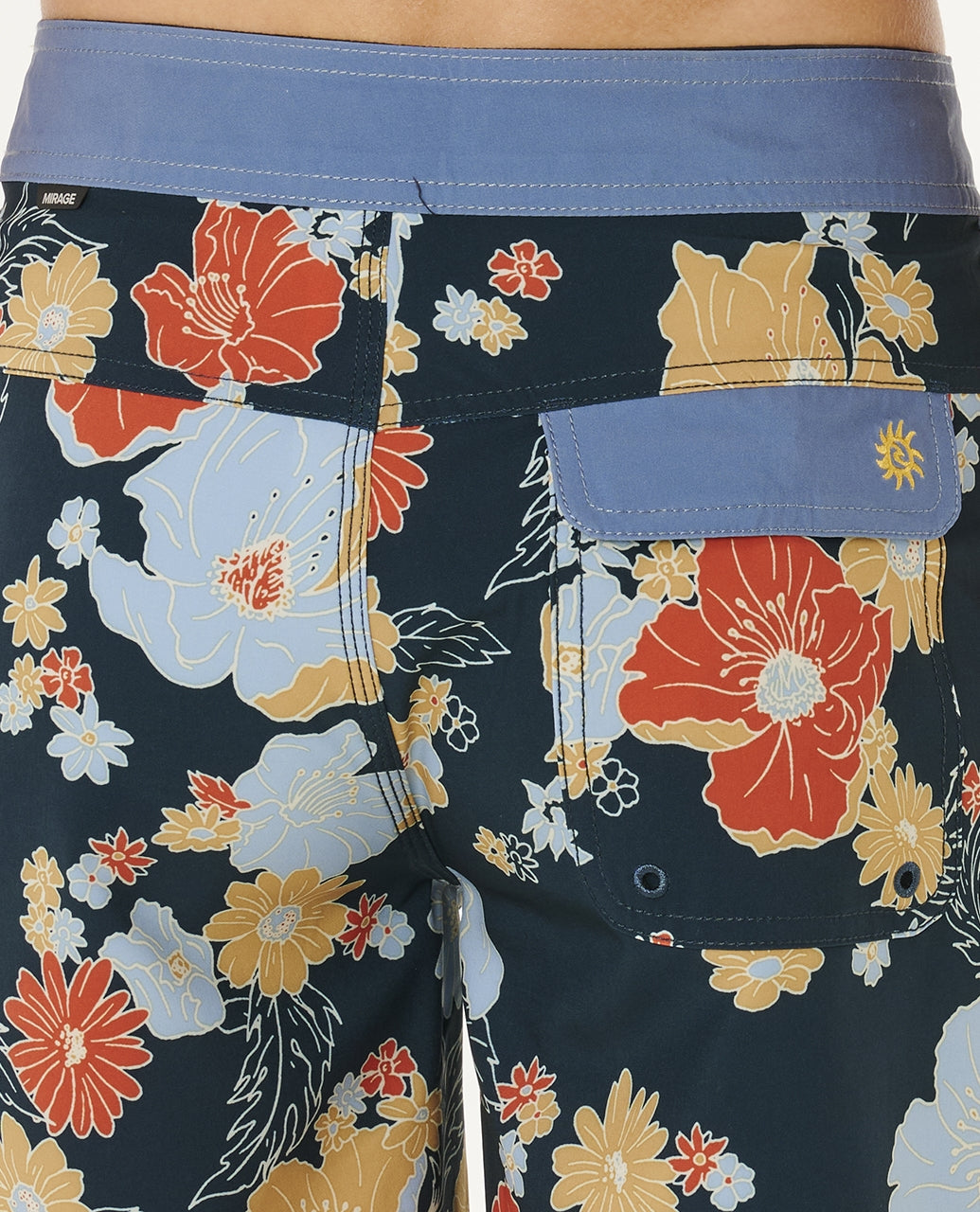 PACIFIC FLORAL MIRAGE 19" BOARDSHORT - BOY