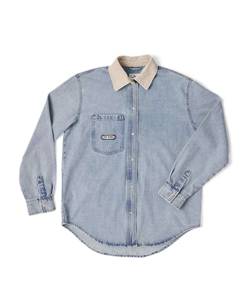 SURF SIDE RELAXED DENIM SHIRT