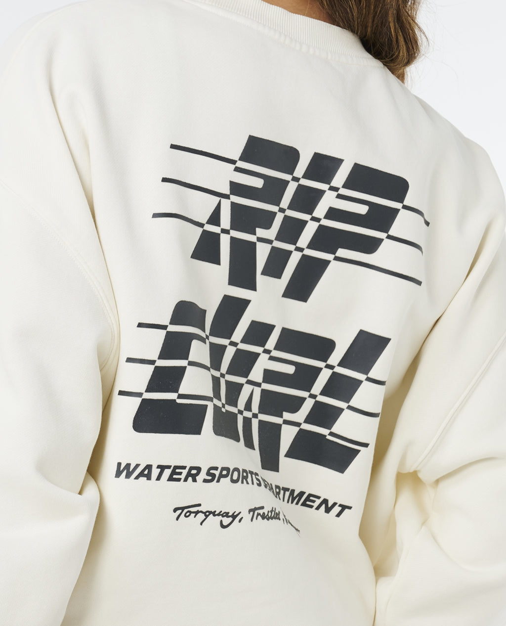 SPORTS DEPT DROP SHOULDER CREW FLEECE