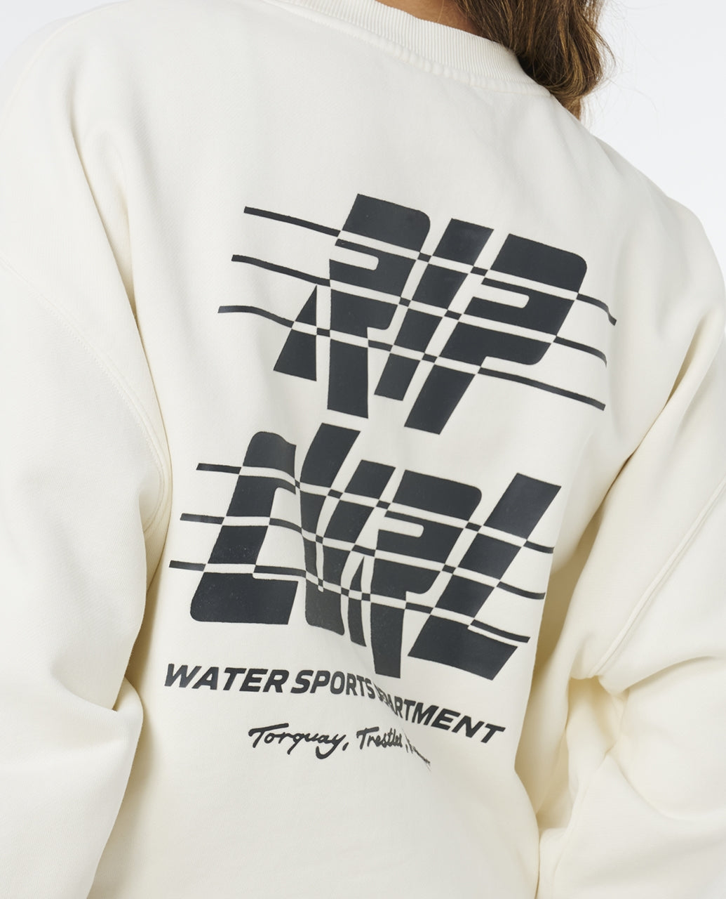 SPORTS DEPT DROP SHOULDER CREW FLEECE