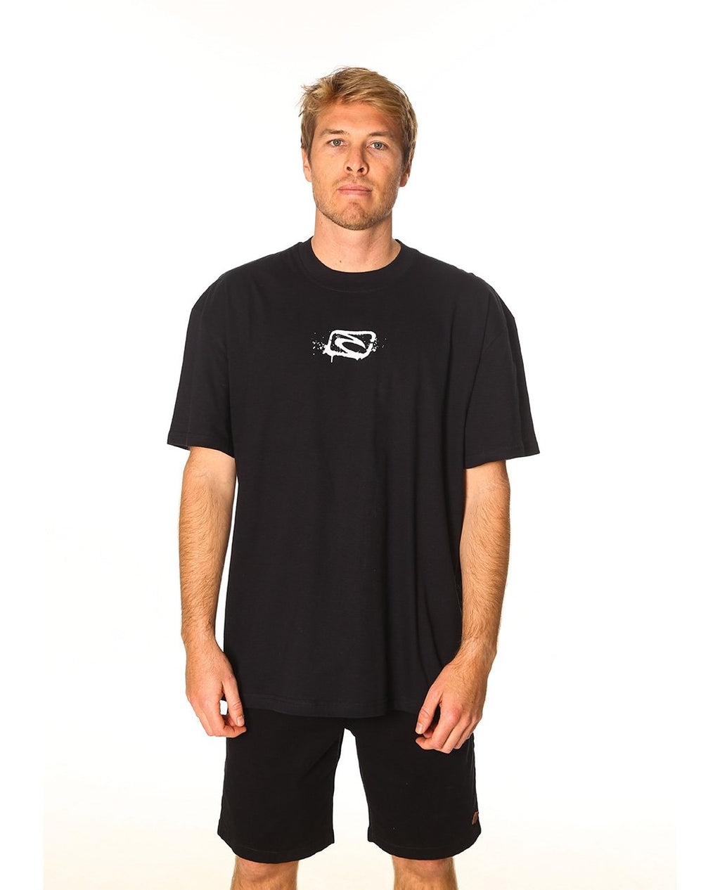 INNER VISIONS SPRAY LOGO OVERSIZED TEE