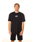 INNER VISIONS SPRAY LOGO OVERSIZED TEE