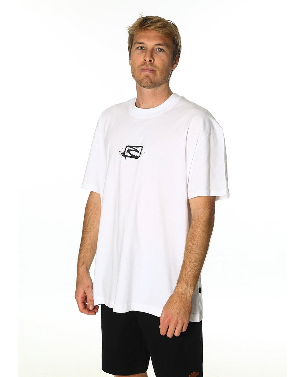 INNER VISIONS SPRAY LOGO OVERSIZED TEE