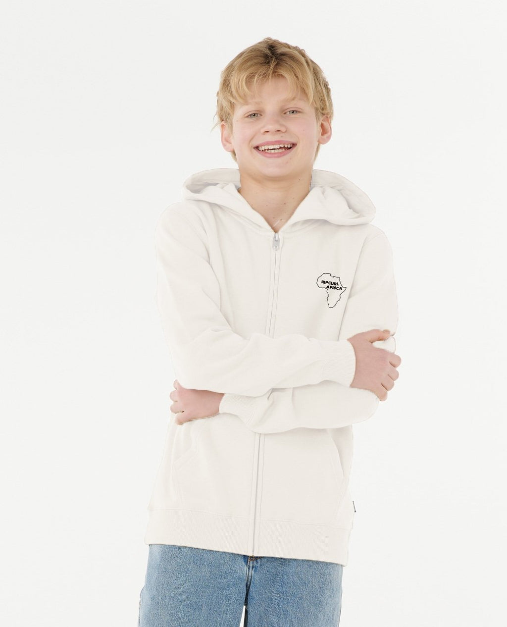LION HEAD ZIP THRU HOOD -  BOYS