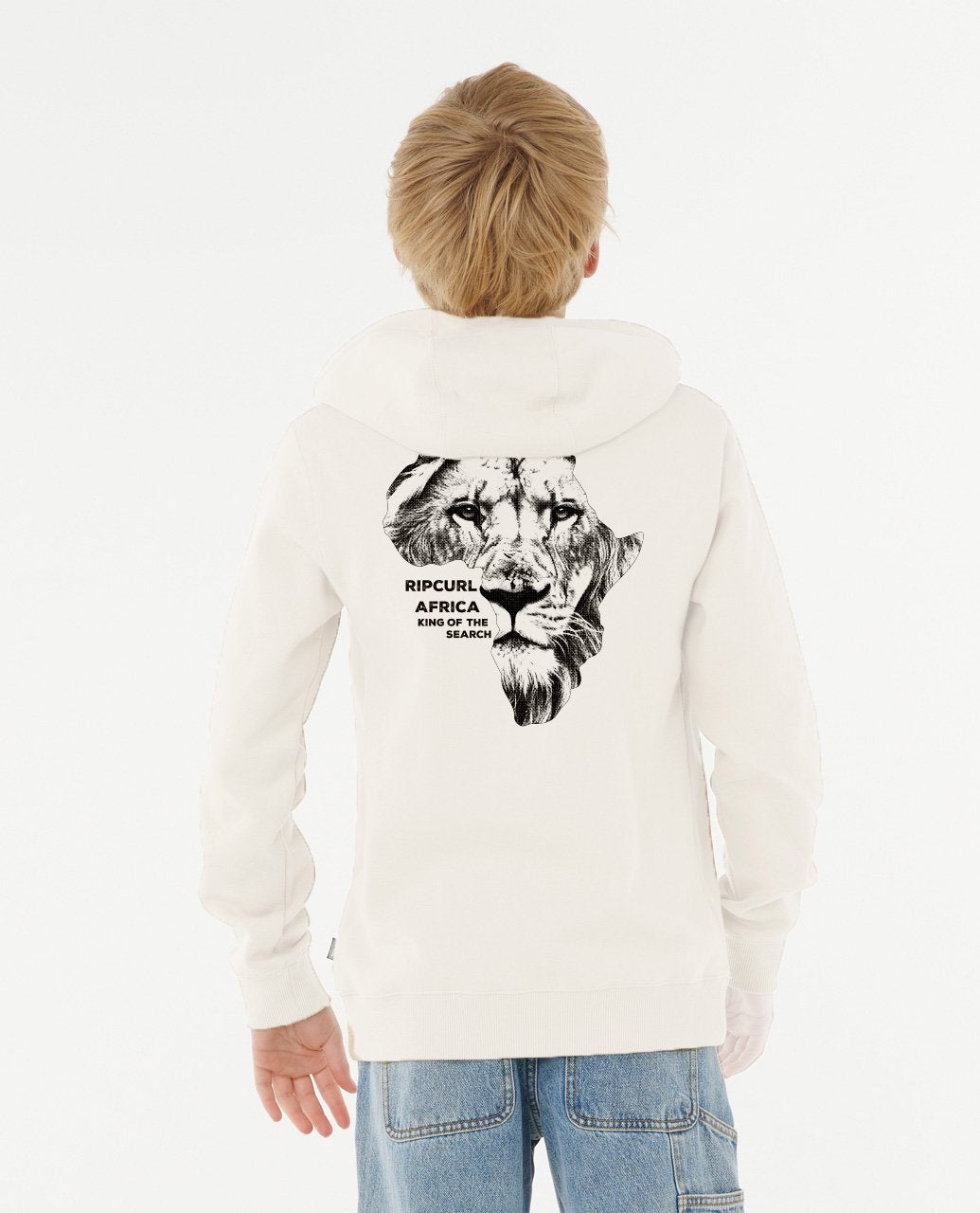 LION HEAD ZIP THRU HOOD -  BOYS