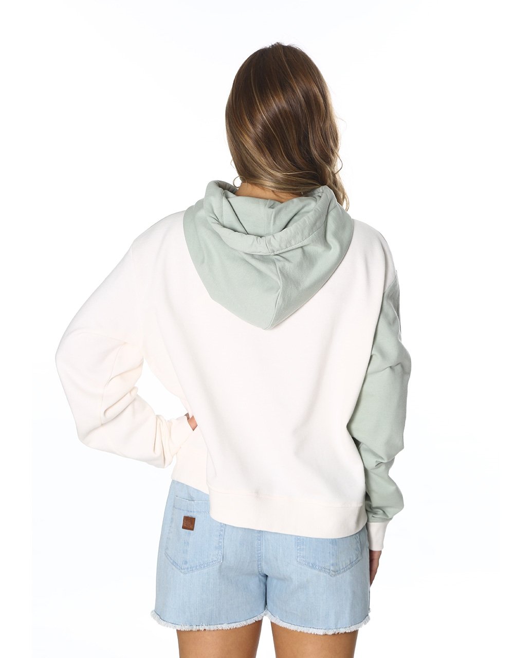 SURF PUFF HIBISCUS HOODIE