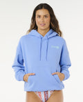 BLOCK HIBISCUS HOODIE
