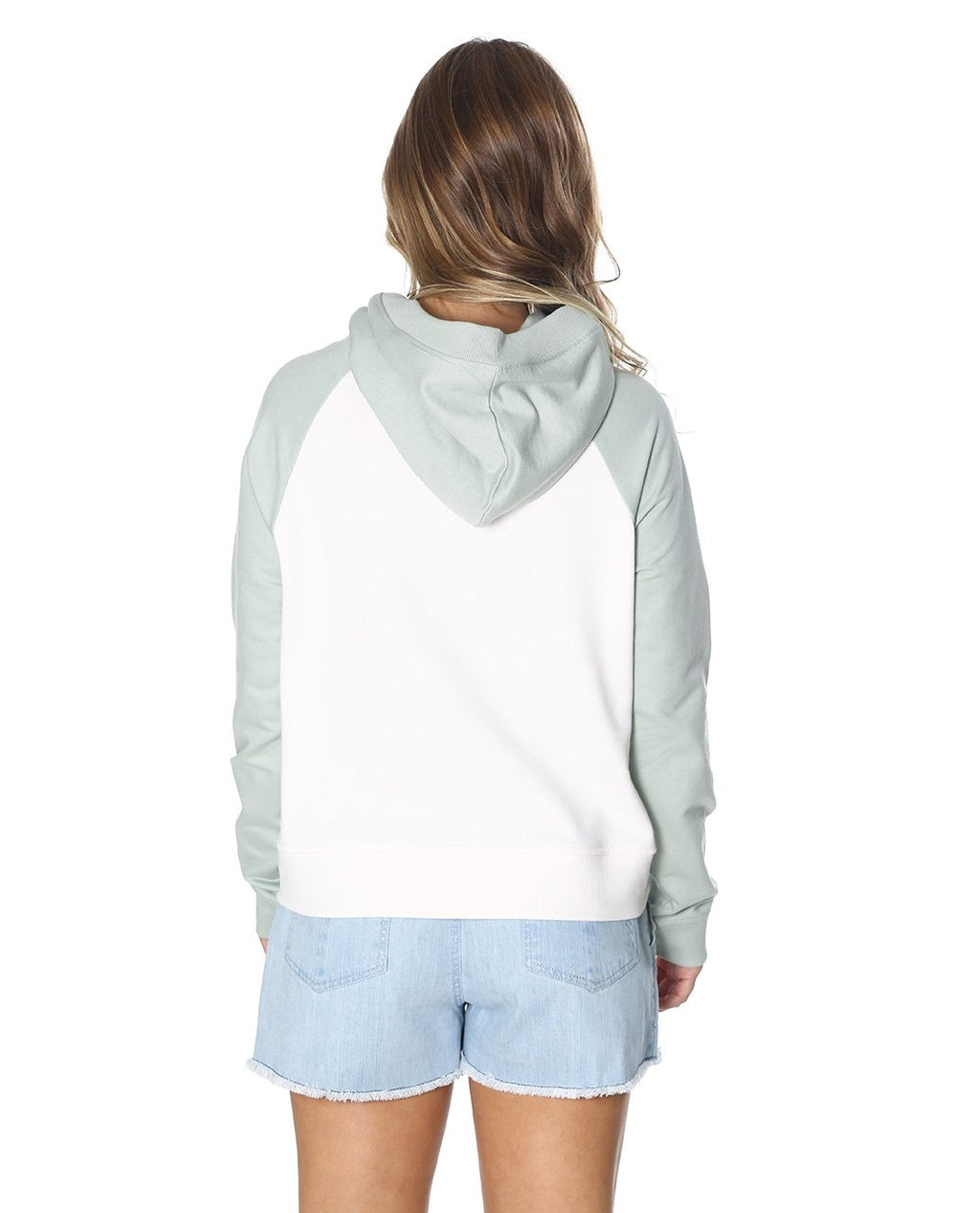 VARSITY SPORTS RAGLAN BLOCK HOOD