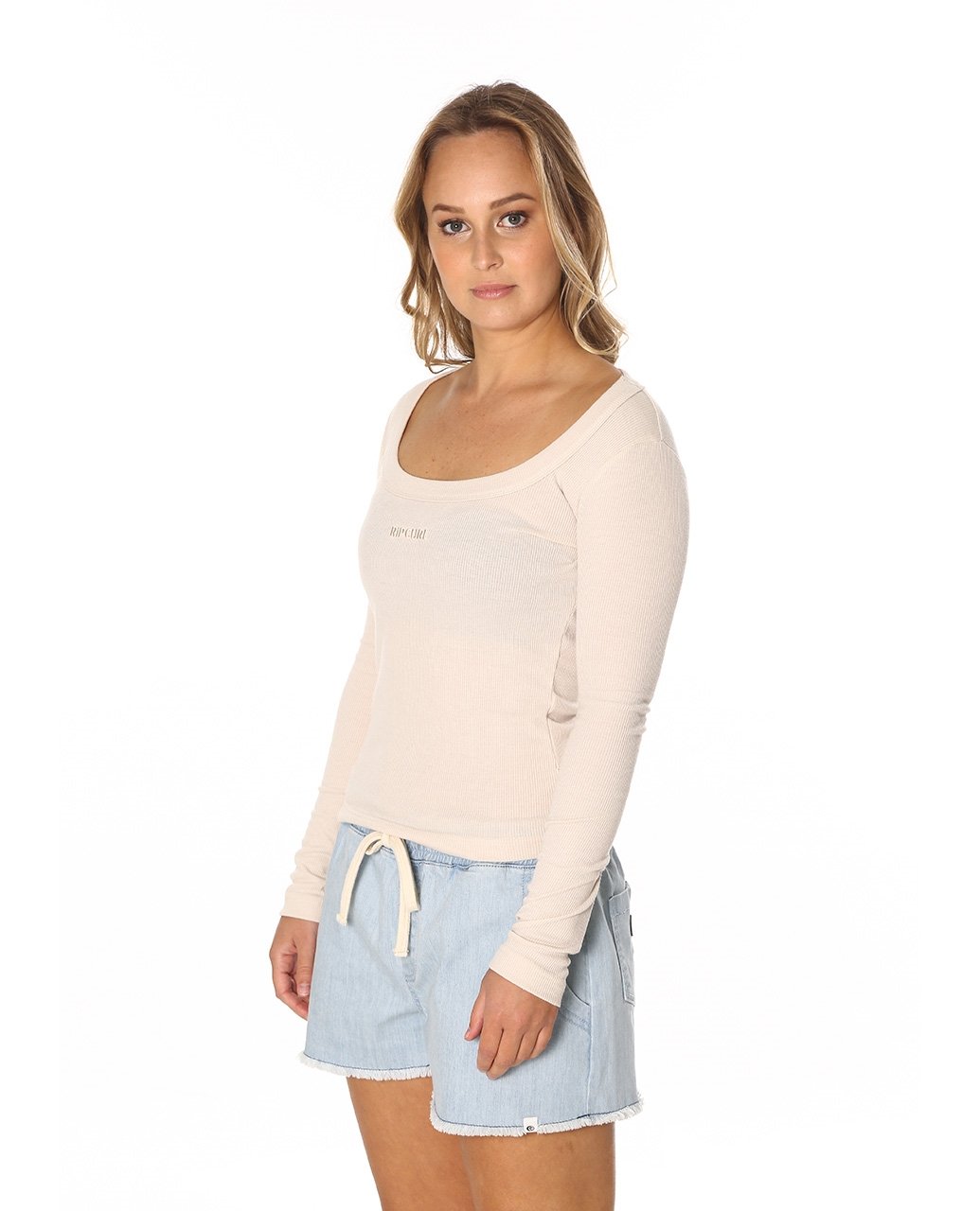 PACIFIC COAST RIB L/S TEE