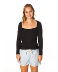 PACIFIC ISLAND RIB LS TEE