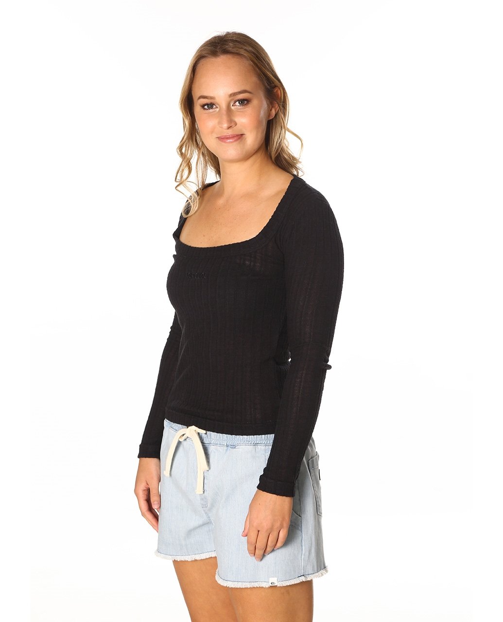 PACIFIC ISLAND RIB LS TEE