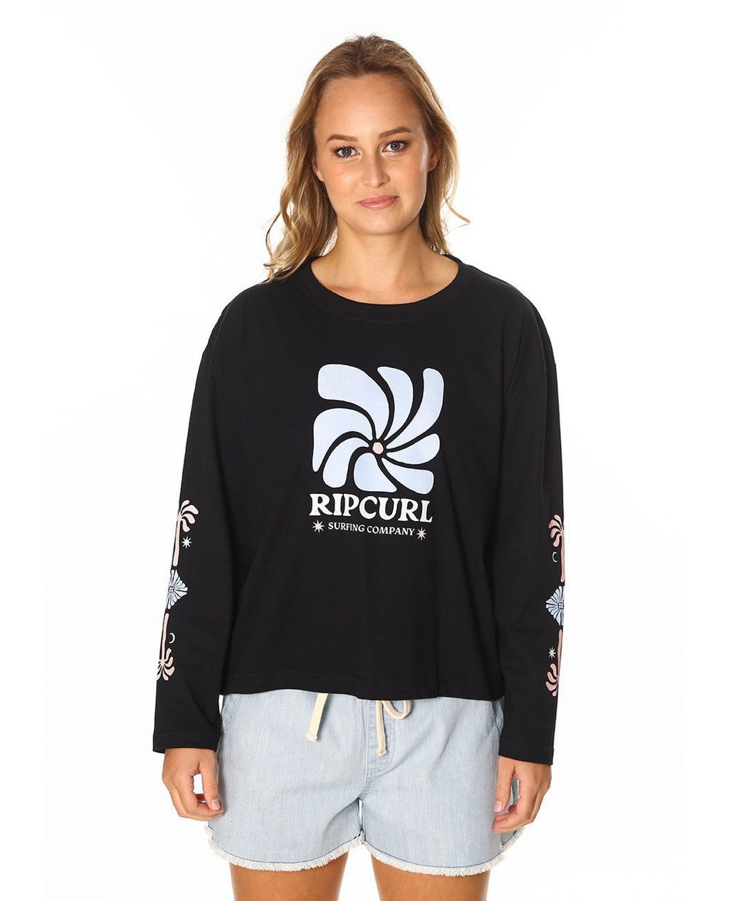 PACIFIC SWIRL LS TEE