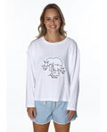 RHINO EMB L/S TEE