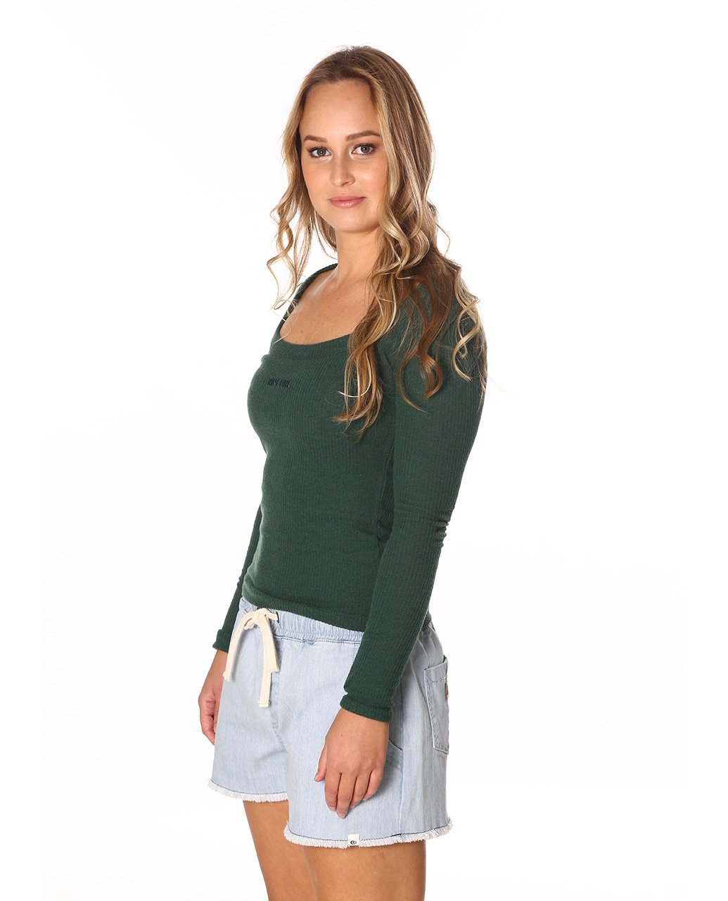 SURF SIDE RIB LS TEE