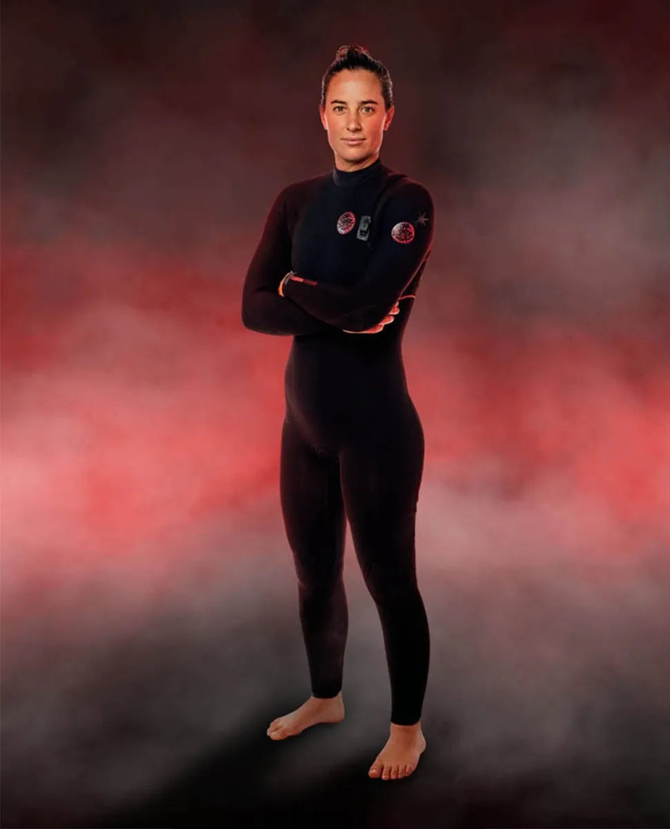 E7 Women's Flashbomb Fusion 3/2mm Zip Free Wetsuit